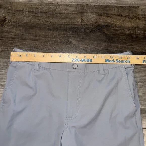 Redvanly Kent Trouser Pants Mens Golf Small Pull On Gray Stretch Athleisure - Picture 8 of 9